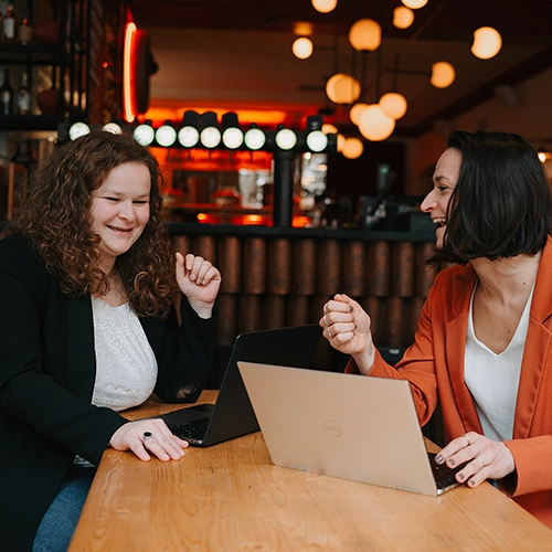 Lisa Burgstahler et Laura Slendzak